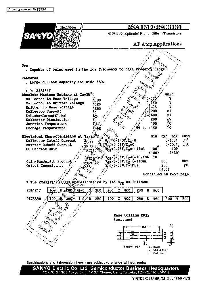 2SA1317_15595.PDF Datasheet