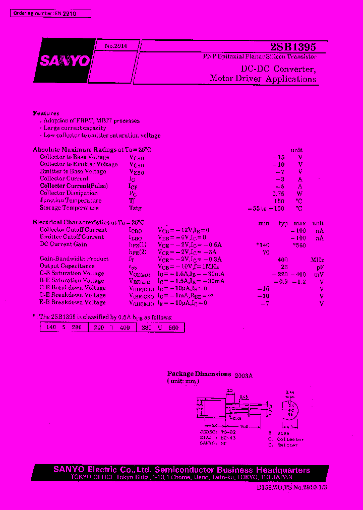 2SB1395_142930.PDF Datasheet