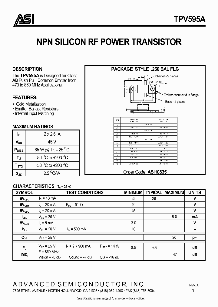 ASI10835_133214.PDF Datasheet