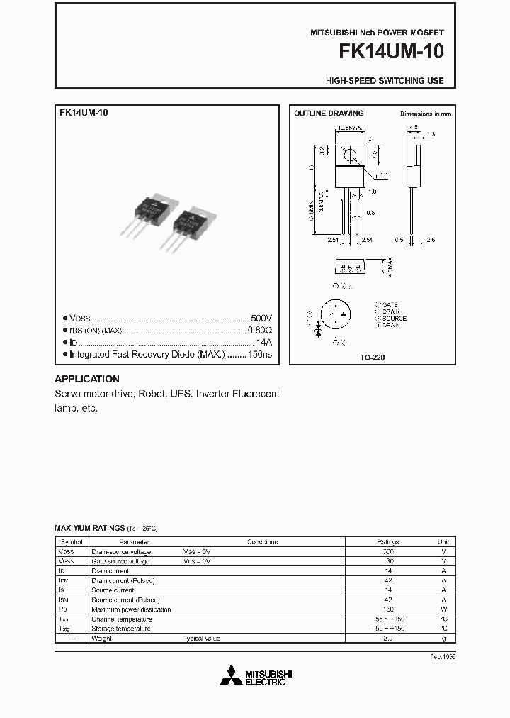 FK14UM-10_59814.PDF Datasheet