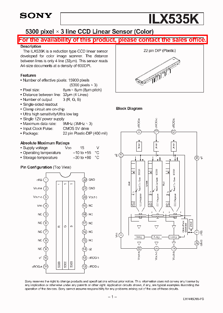 ILX535_104780.PDF Datasheet