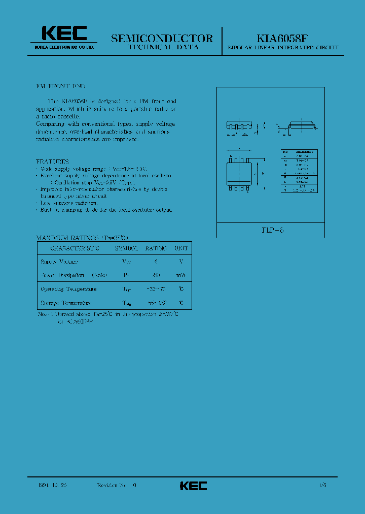 KIA6058_106538.PDF Datasheet