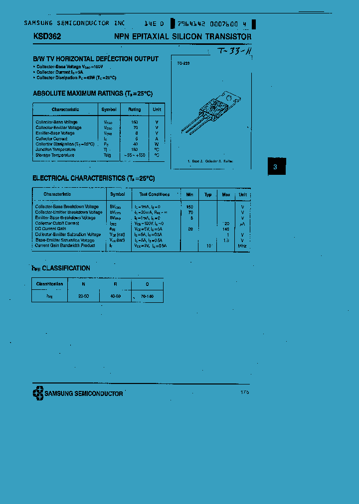 KSD362_185787.PDF Datasheet