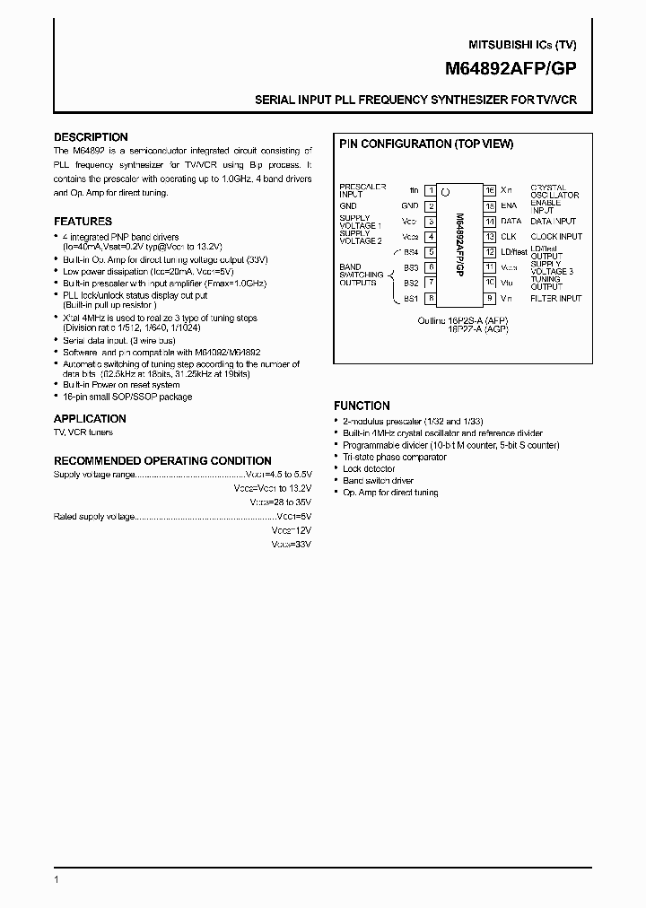 M64892AFP_173330.PDF Datasheet