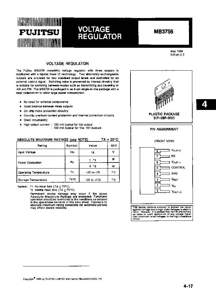 MB3756_188256.PDF Datasheet