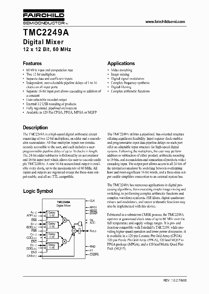 TMC2249A_66650.PDF Datasheet