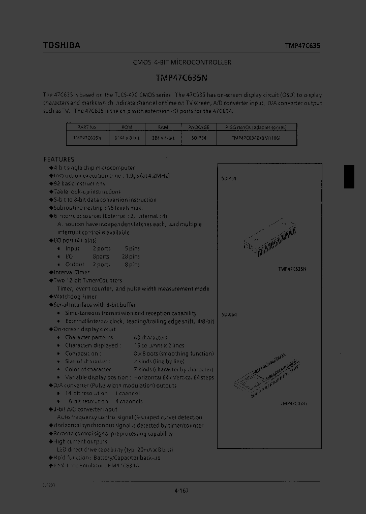 TMP47C635_37347.PDF Datasheet