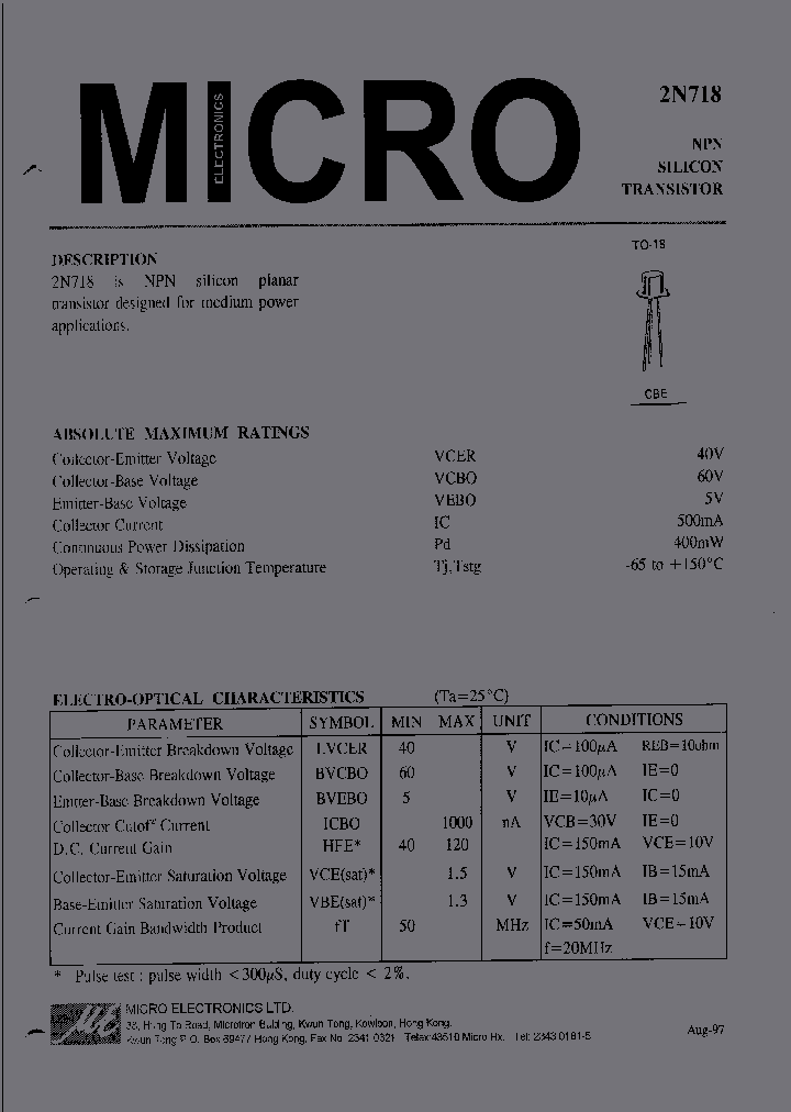 2N718_296655.PDF Datasheet