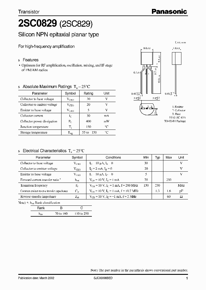 2SC0829_280105.PDF Datasheet