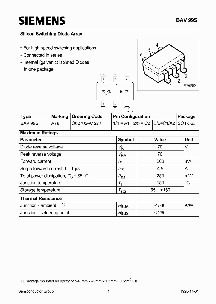 BAV99S_106507.PDF Datasheet