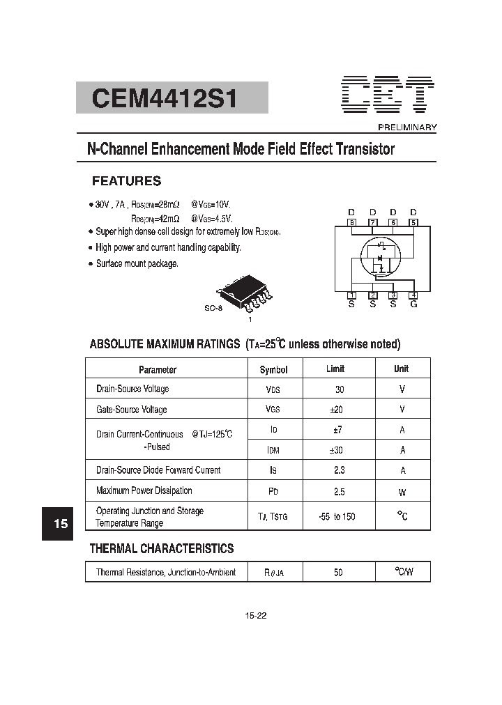 CEM4412S1_297354.PDF Datasheet