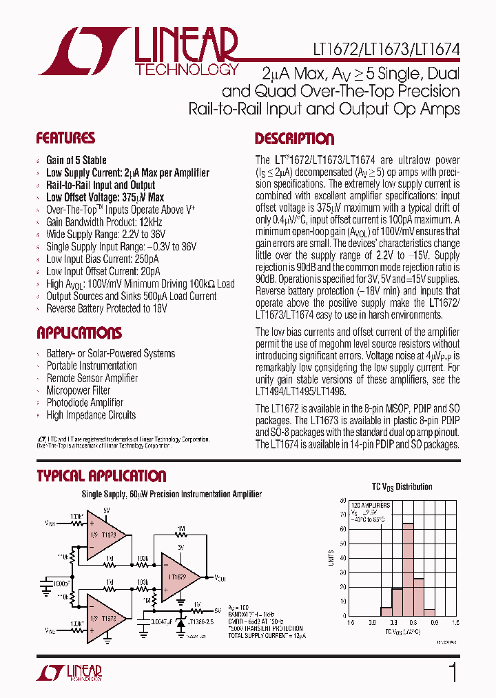 LT1674_295765.PDF Datasheet