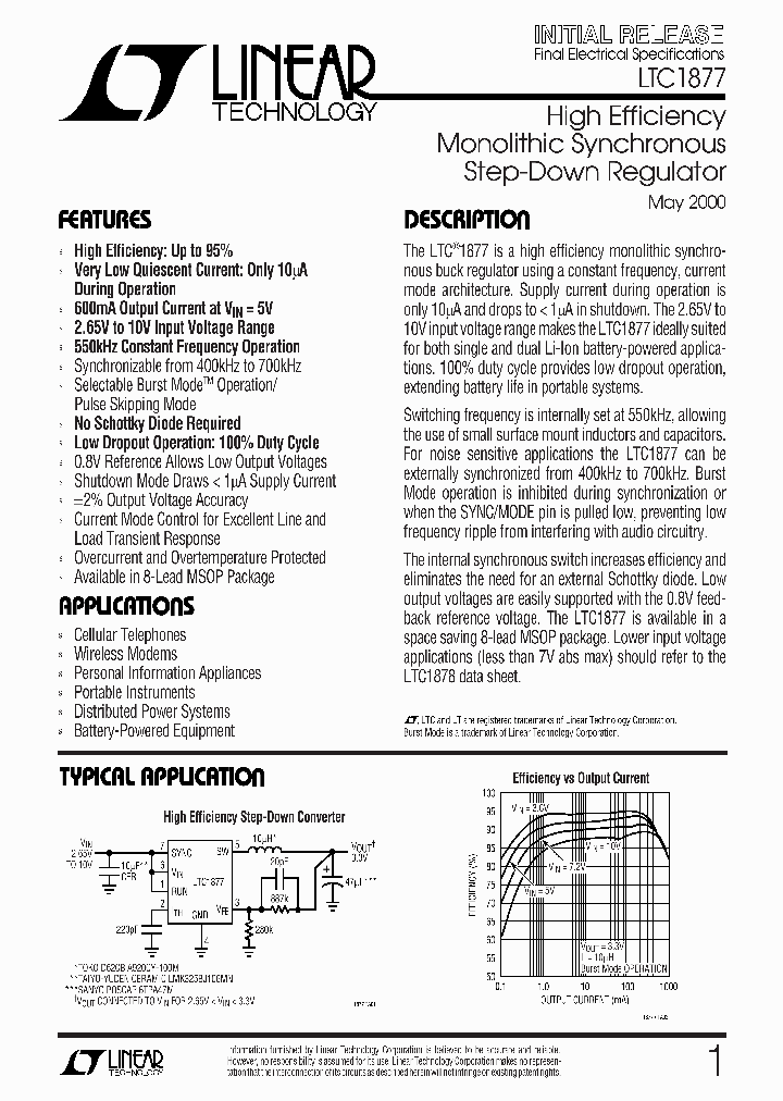 LTC1877_243525.PDF Datasheet