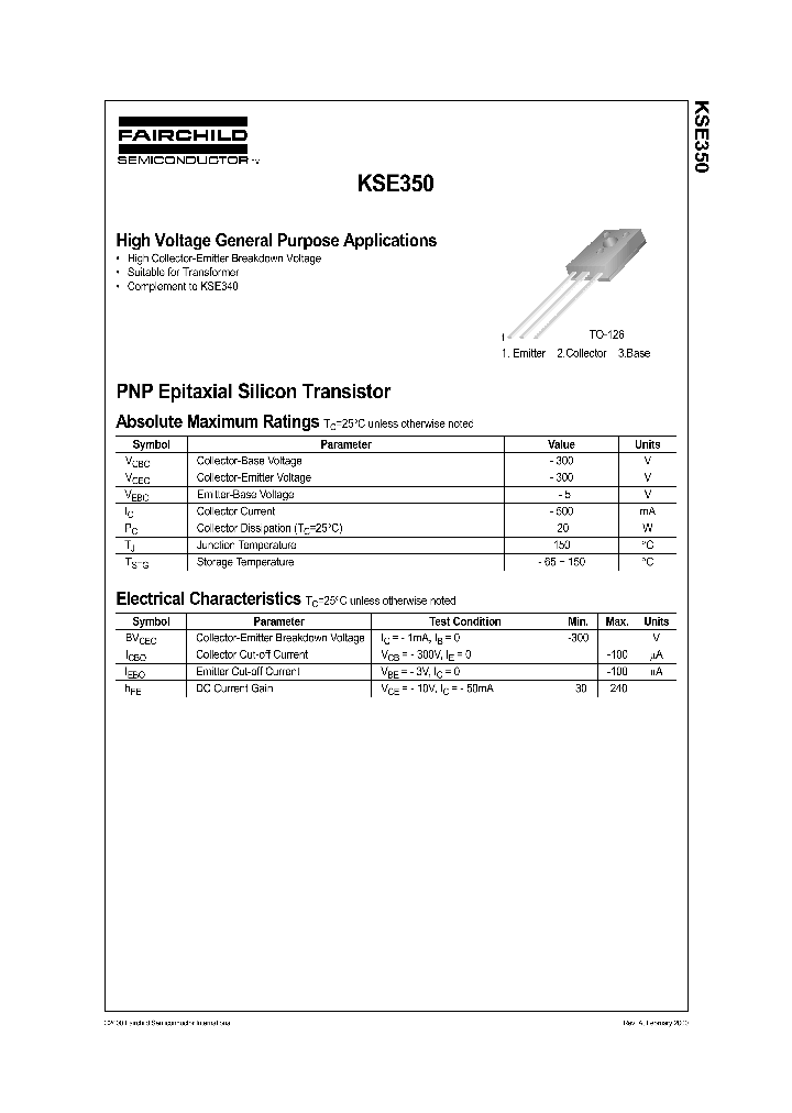 KSE350_242362.PDF Datasheet
