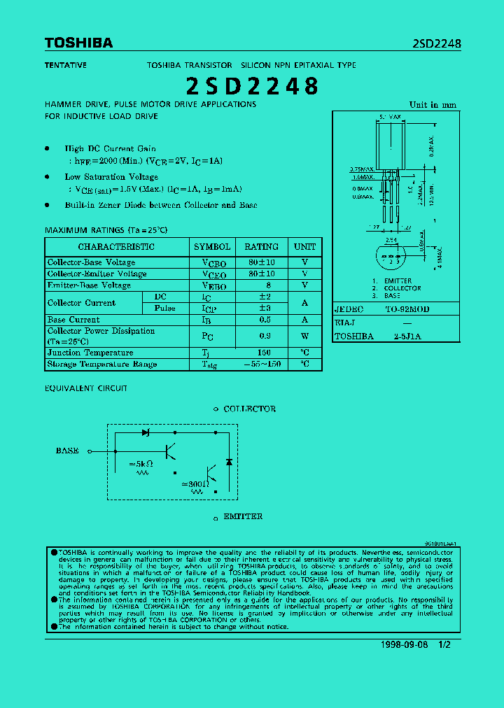 2SD2248_326195.PDF Datasheet