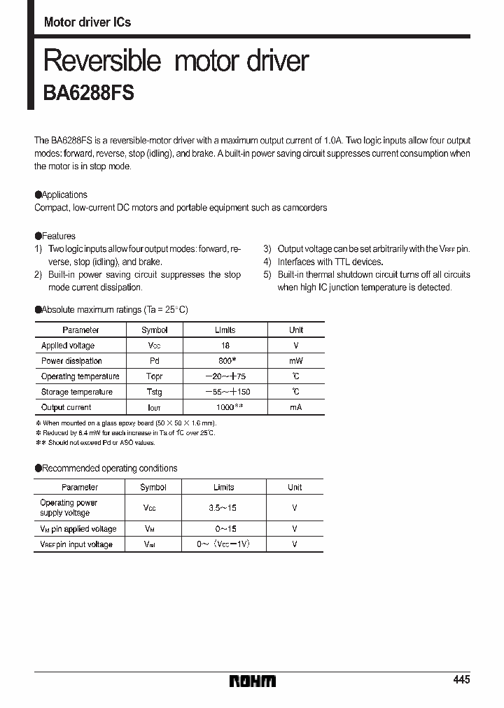 BA6288FS_198336.PDF Datasheet