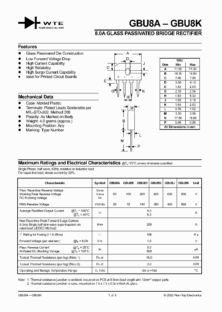 GBU8K_359117.PDF Datasheet