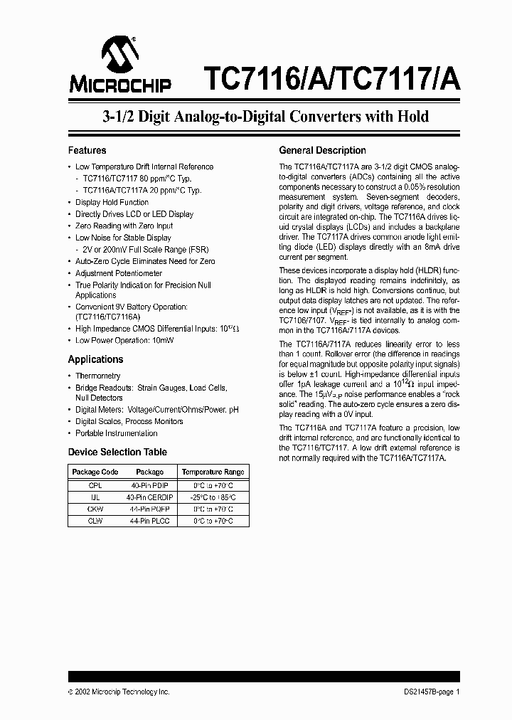 TC7116CPL_271566.PDF Datasheet