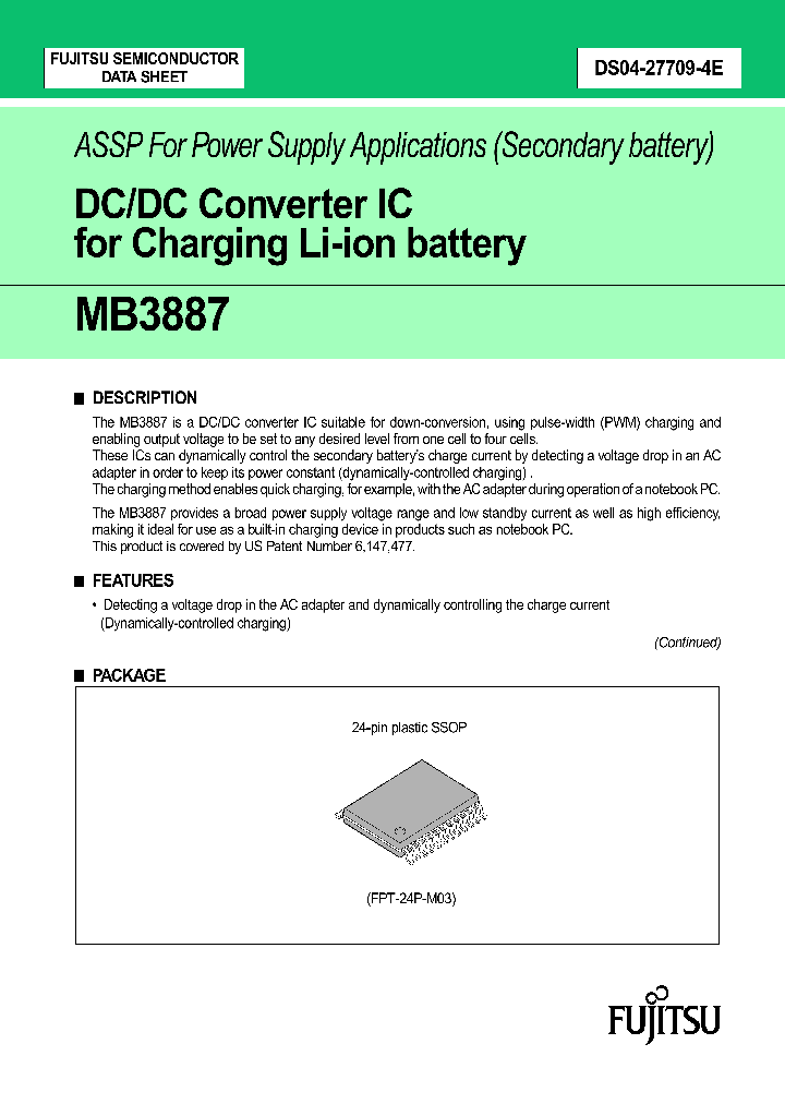 MB3887PFV_396321.PDF Datasheet