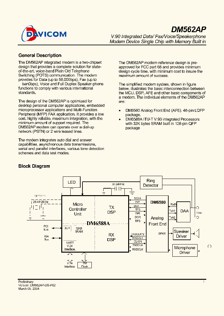 DM562AP_370640.PDF Datasheet