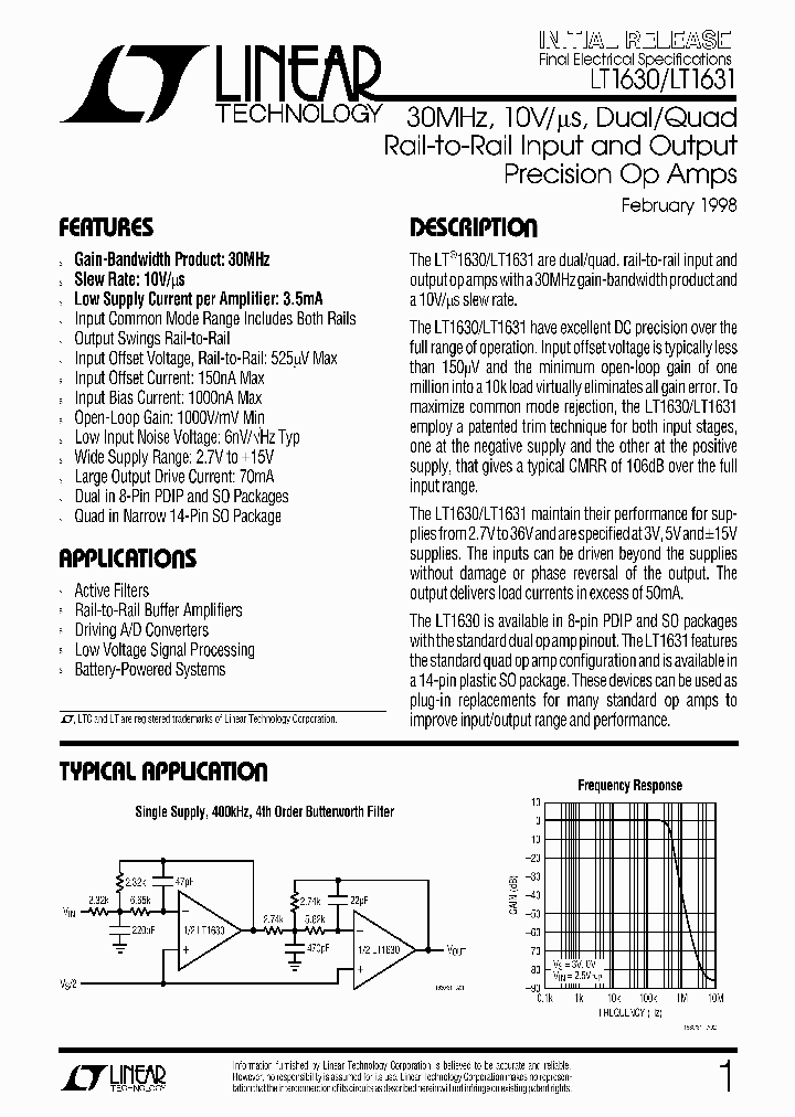 LT1630_474831.PDF Datasheet