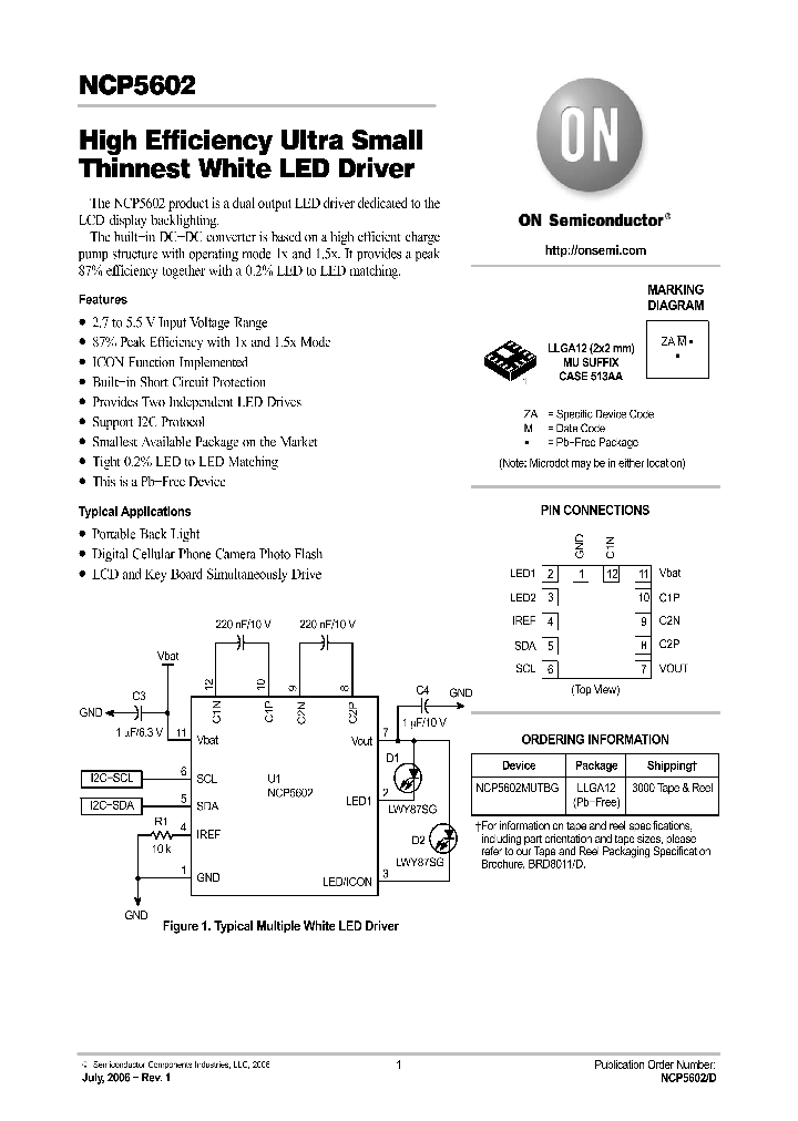 NCP5602_449381.PDF Datasheet