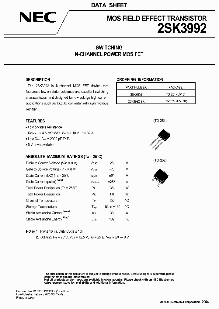 2SK3992_537051.PDF Datasheet