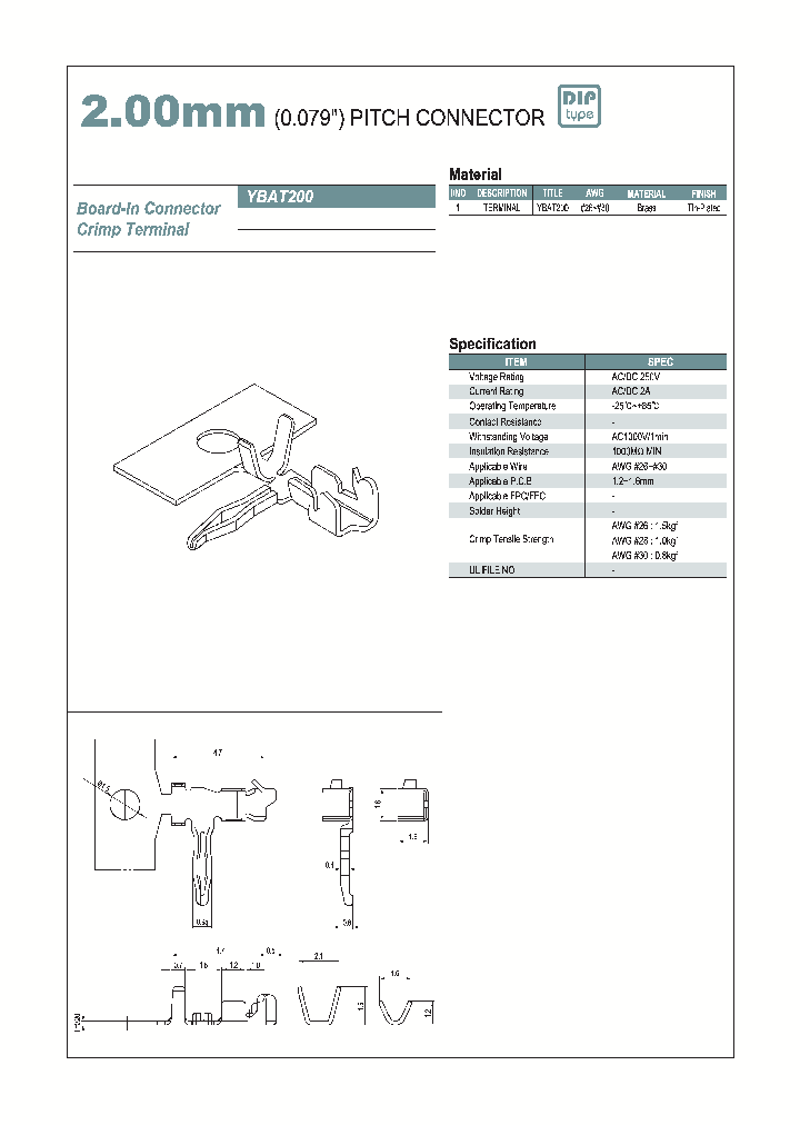 YBAT200_554129.PDF Datasheet