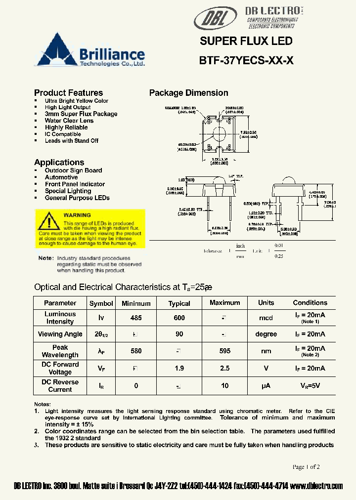 BTF-37YECS-XX-P_623612.PDF Datasheet