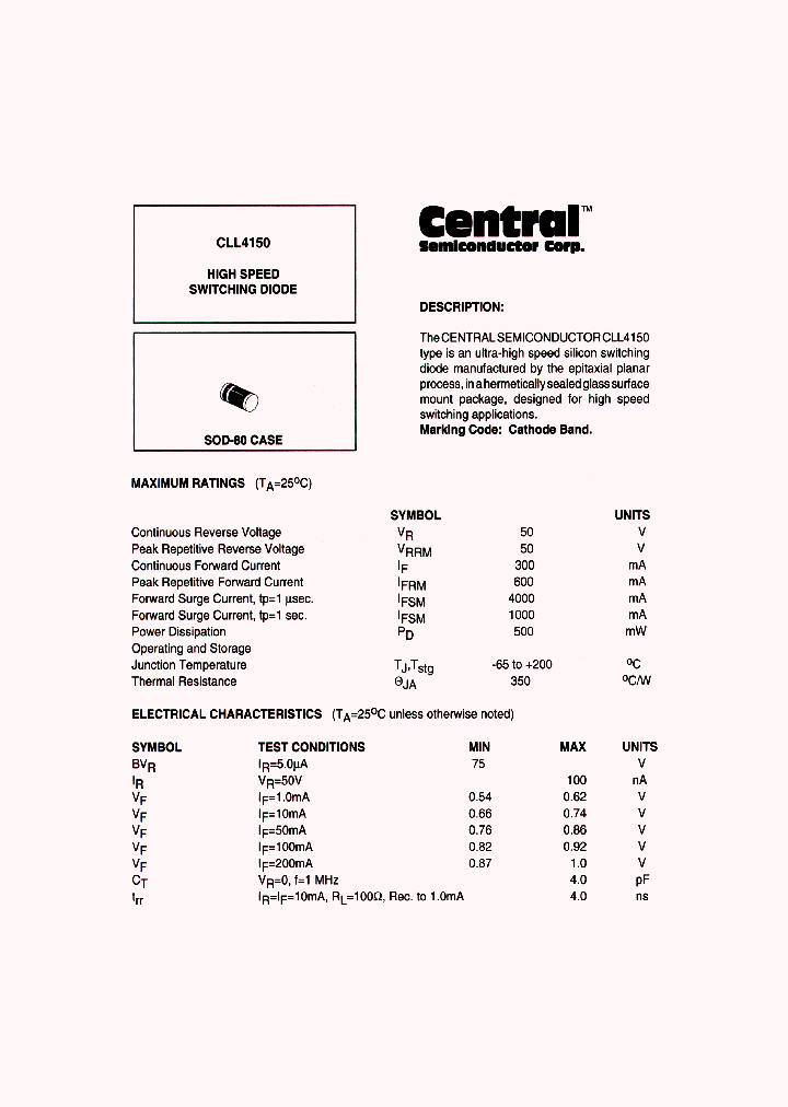 CLL4150_732955.PDF Datasheet