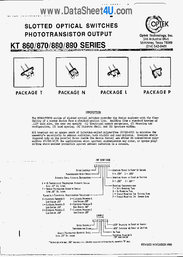 KT870_428758.PDF Datasheet