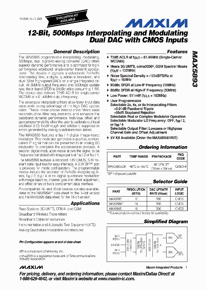 MAX5893_562396.PDF Datasheet