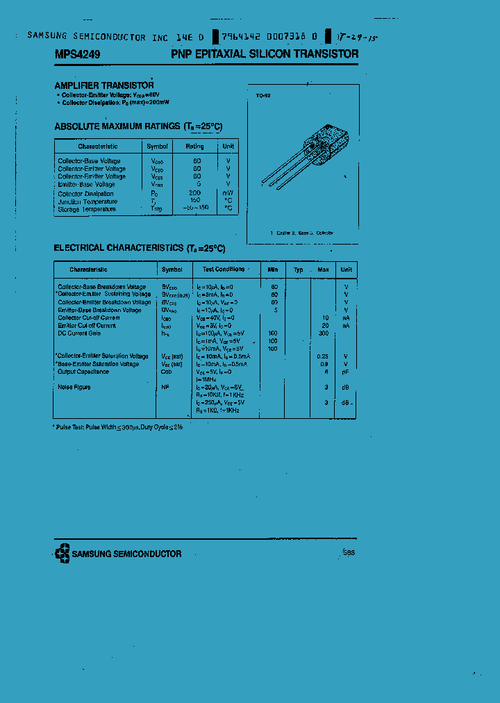 MPS4249_570824.PDF Datasheet