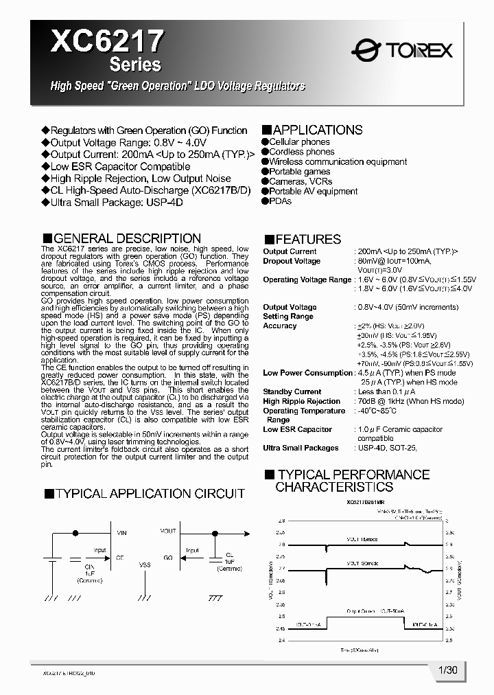 XC6217A082GL_729729.PDF Datasheet