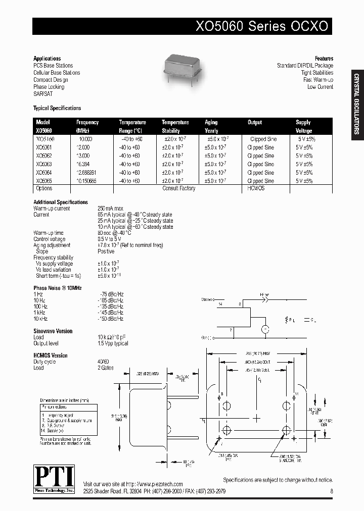 XO5160_692705.PDF Datasheet