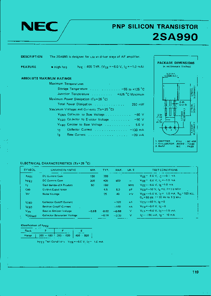 2SA990_908360.PDF Datasheet