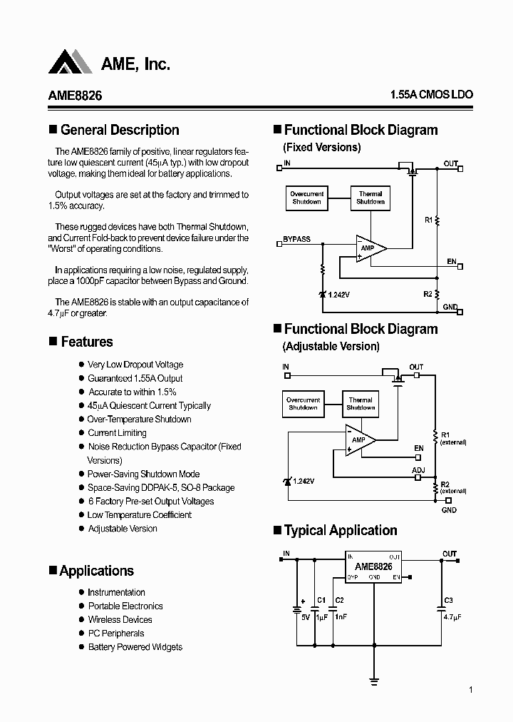 AME8826CEHAADJ_874915.PDF Datasheet