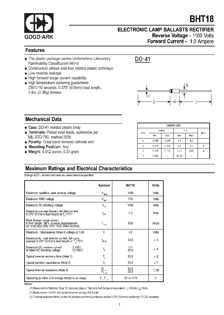 BHT18_1023510.PDF Datasheet