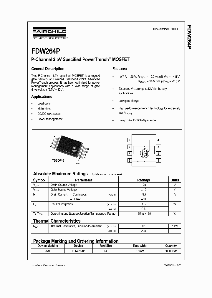 FDW264P_945394.PDF Datasheet