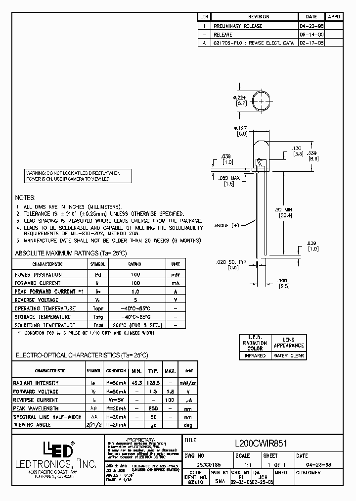 L200CWIR851_638972.PDF Datasheet