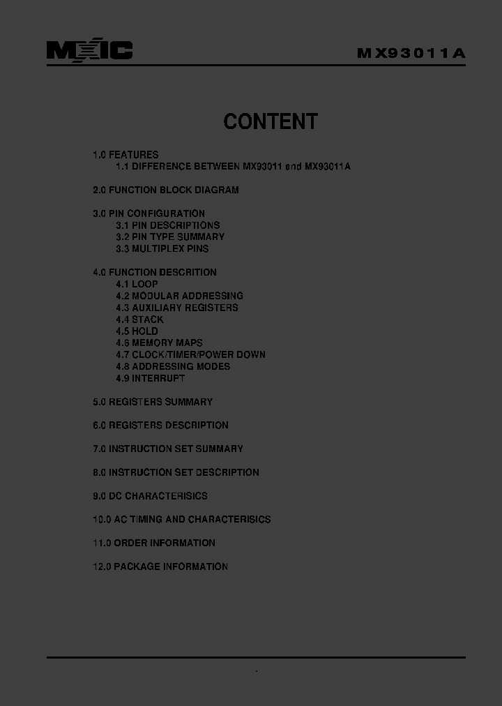 MX93011A_1017538.PDF Datasheet