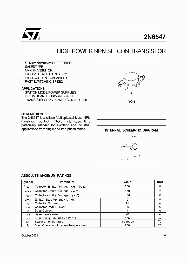 2N6547_1194352.PDF Datasheet