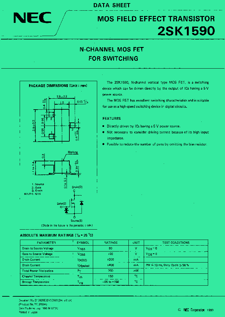 2SK1590_1197926.PDF Datasheet