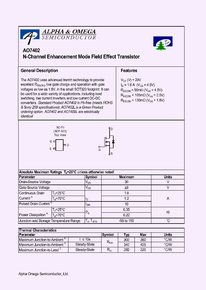 AO7402_1142257.PDF Datasheet