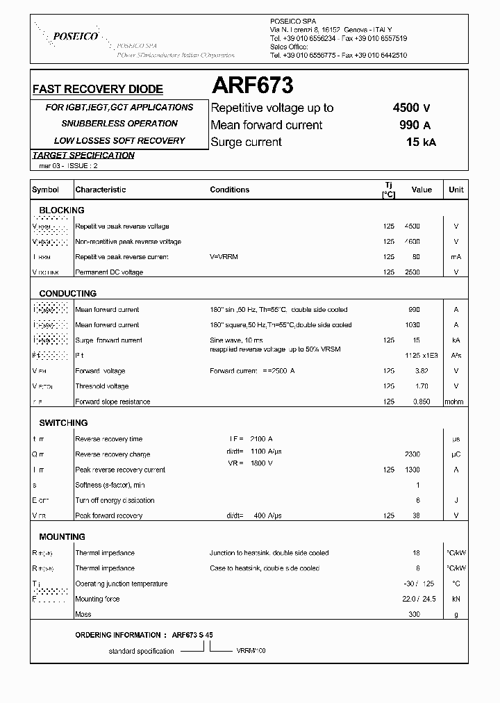 ARF673S45_1212974.PDF Datasheet