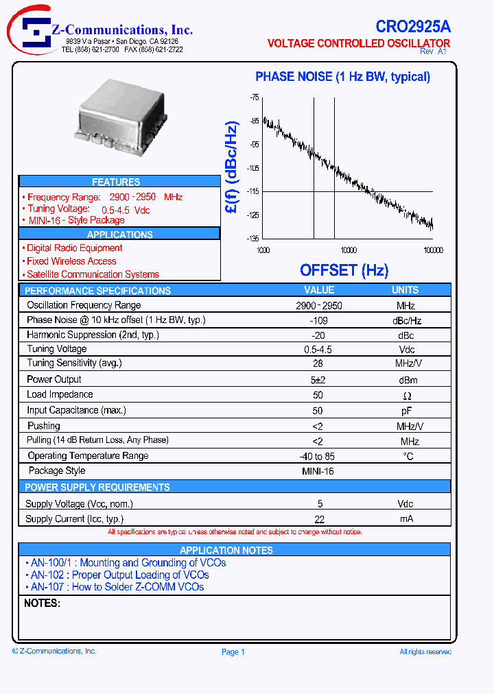 CRO2925A_1228457.PDF Datasheet