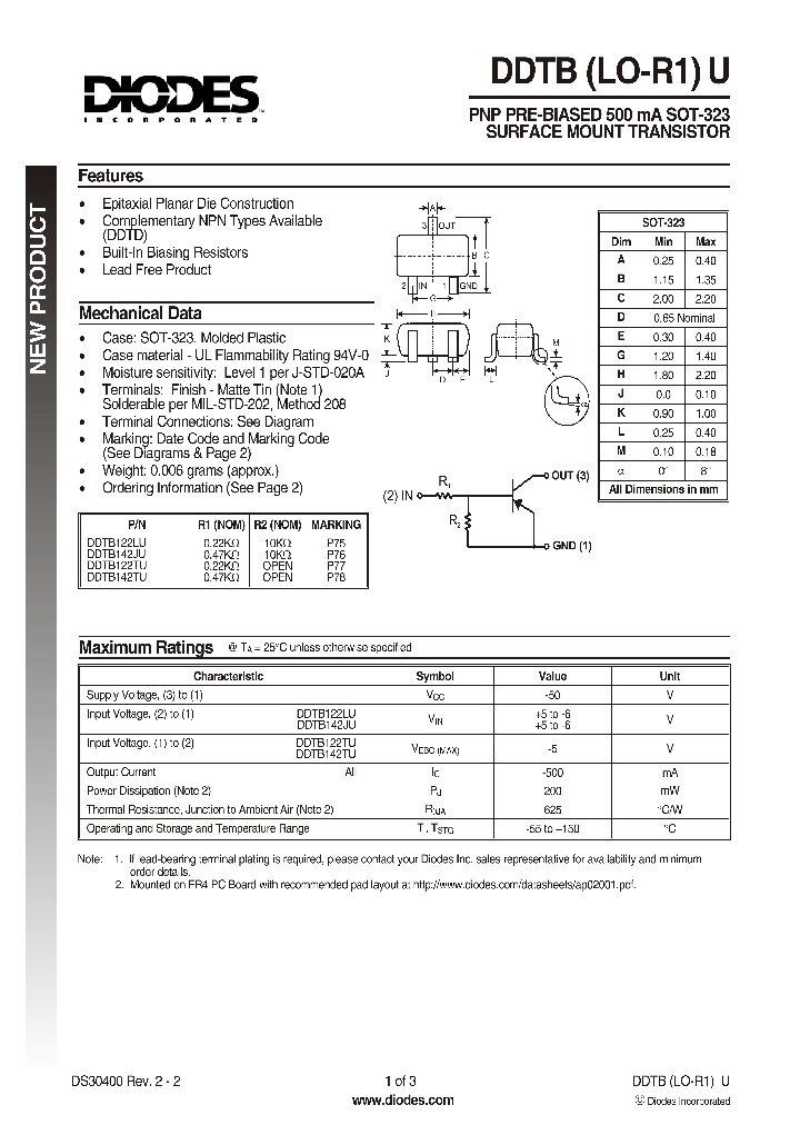 DDTBXXXXU_1105301.PDF Datasheet