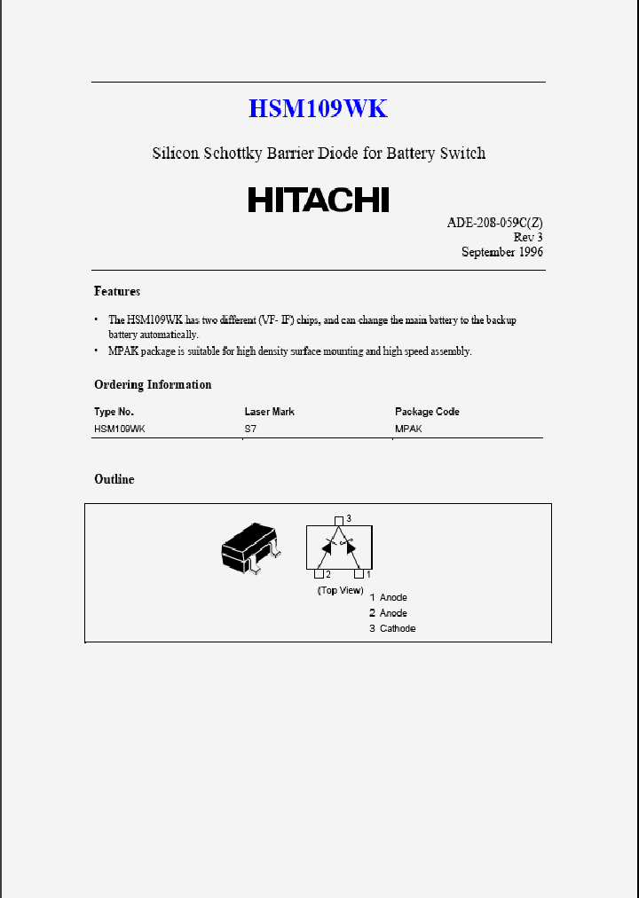 HSM109WK_1161529.PDF Datasheet