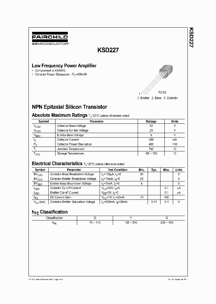 KSD227_1261304.PDF Datasheet