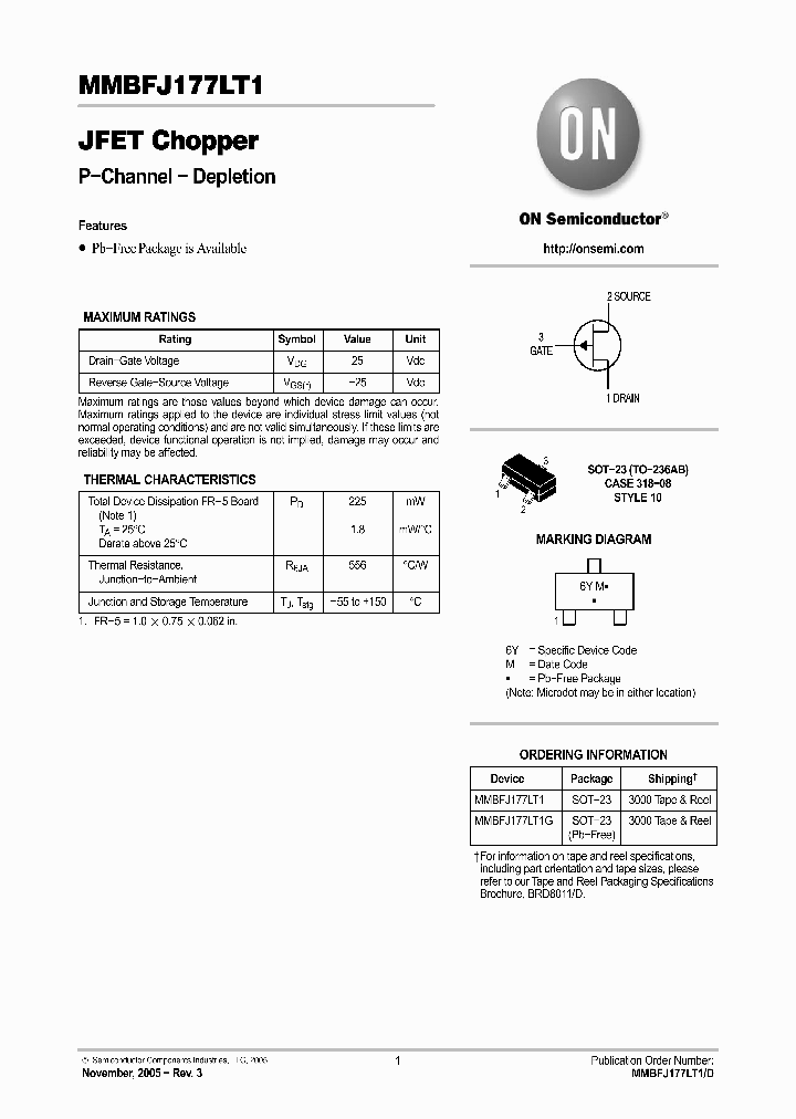 MMBFJ177LT105_1281222.PDF Datasheet